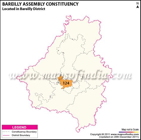 Bareilly Lok Sabha Election Result: Bareilly constituency Map, .